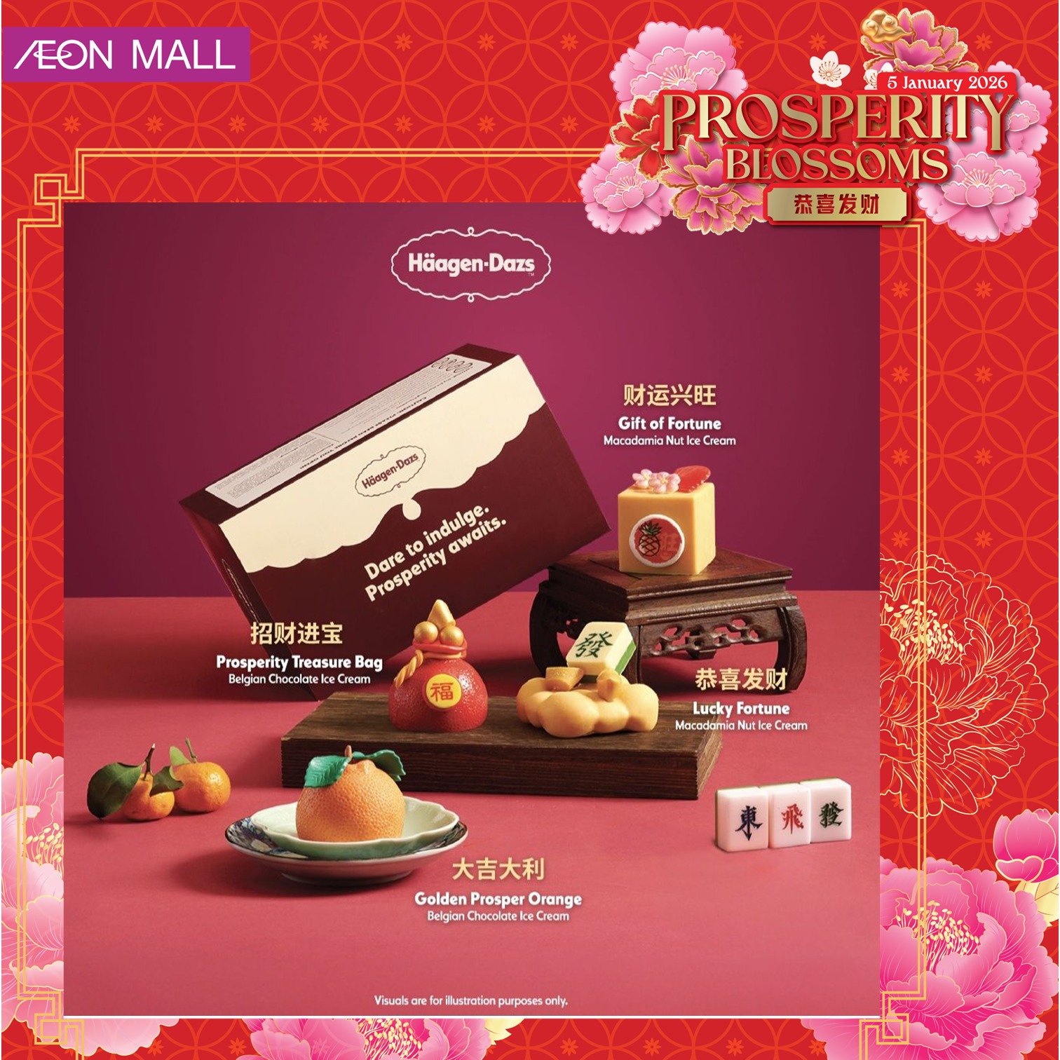 Traditional cultural displays celebrating the New Year