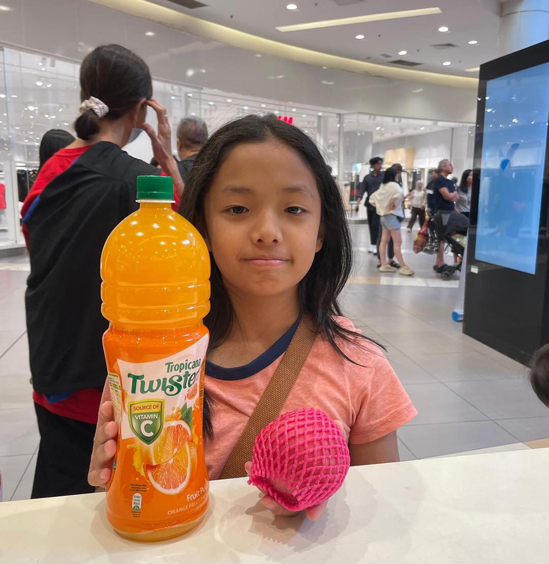 A memorable moment from the Walk Fit Challenge