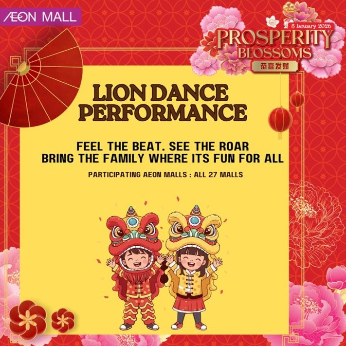 Traditional cultural performances during the CNY celebration