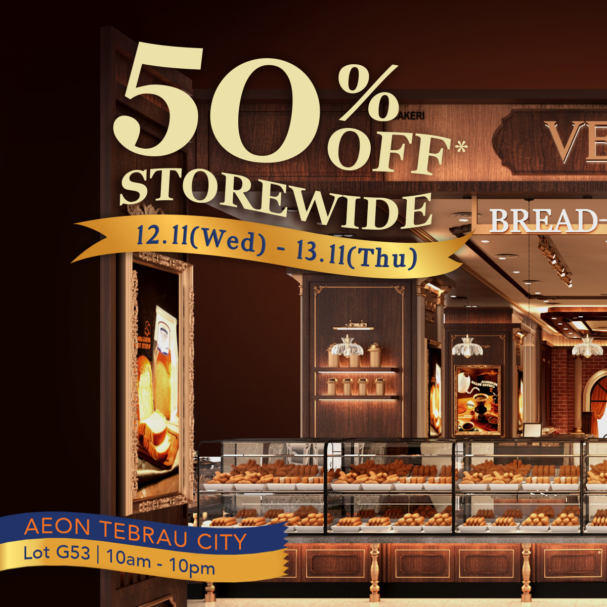 An assortment of delicious cakes and pastries at Verrona Hills