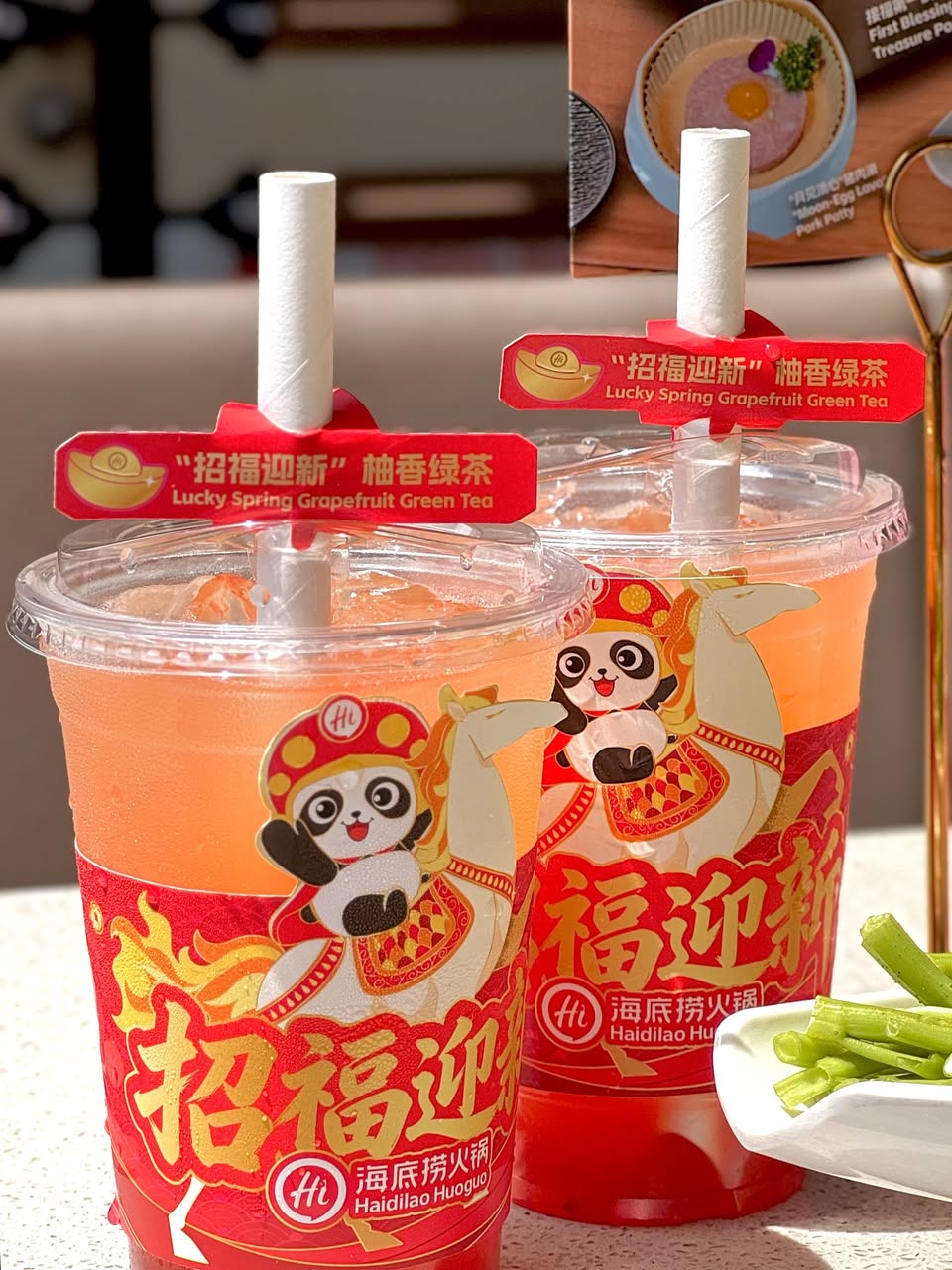 Lucky Spring Citrus Oolong Tea pairing