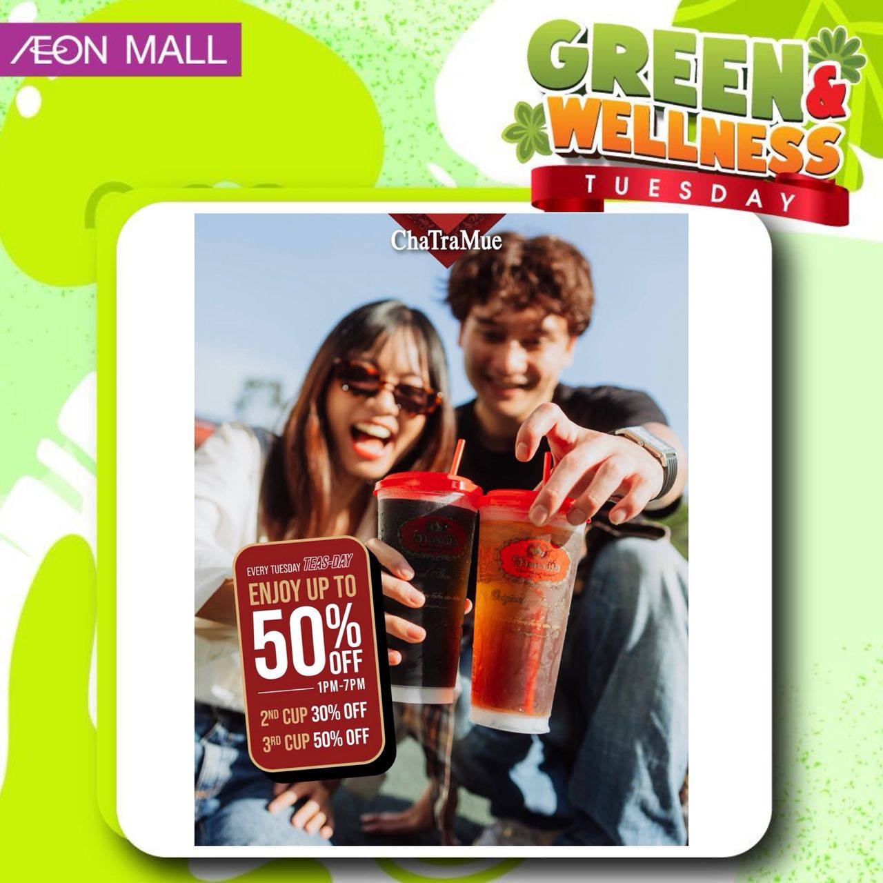 Exciting daily promotions at AEON MALL Tebrau City