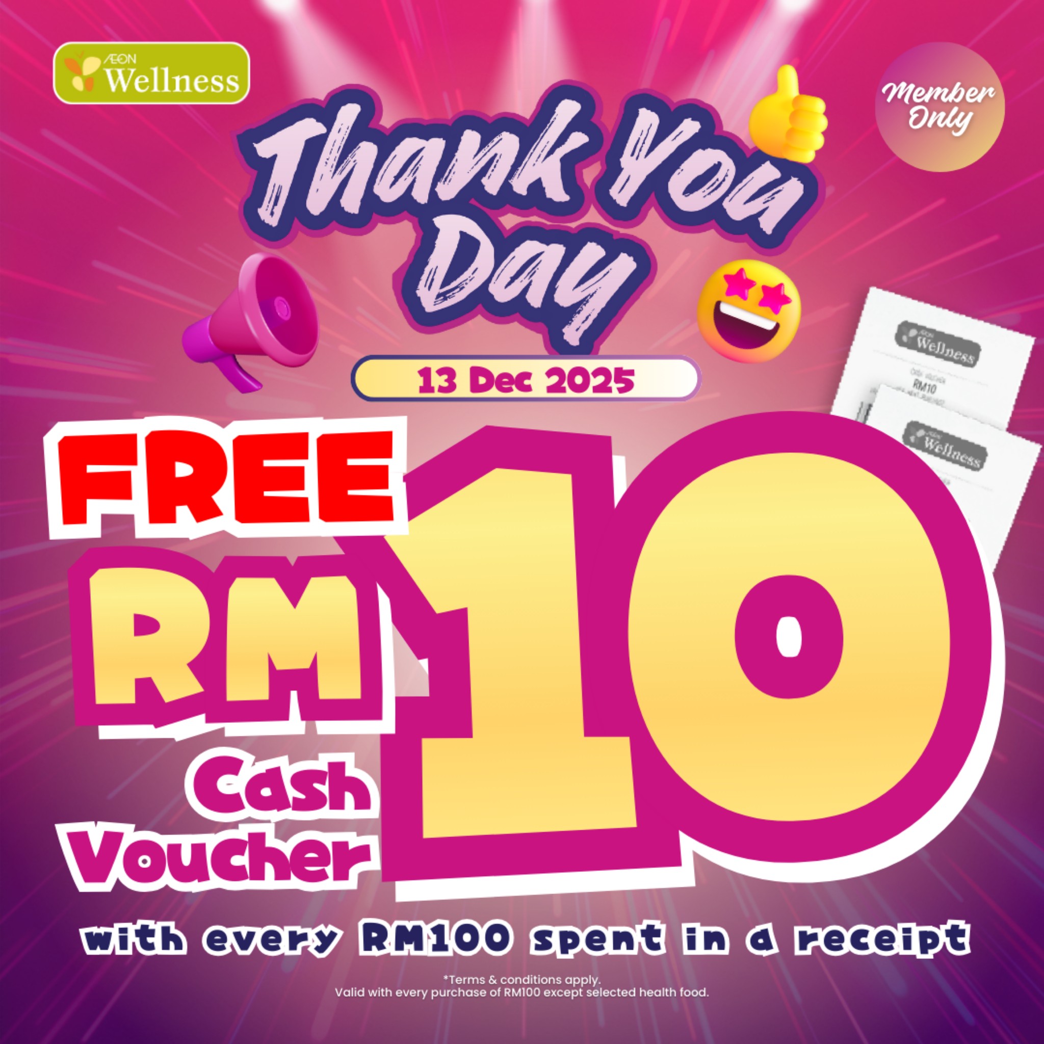 Promotional banner highlighting health deals and discounts