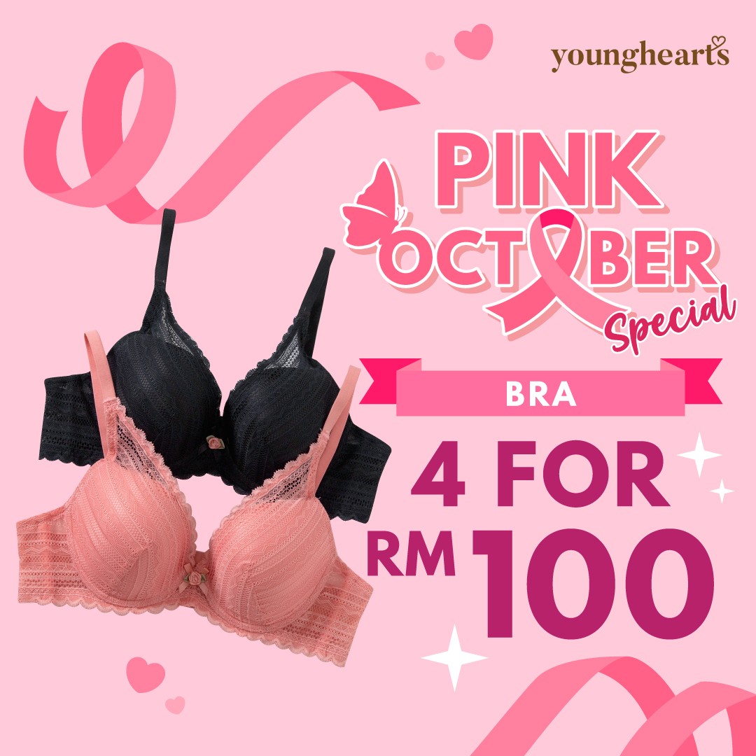 A display of various bras in different styles and colors, symbolizing choice and comfort for women.