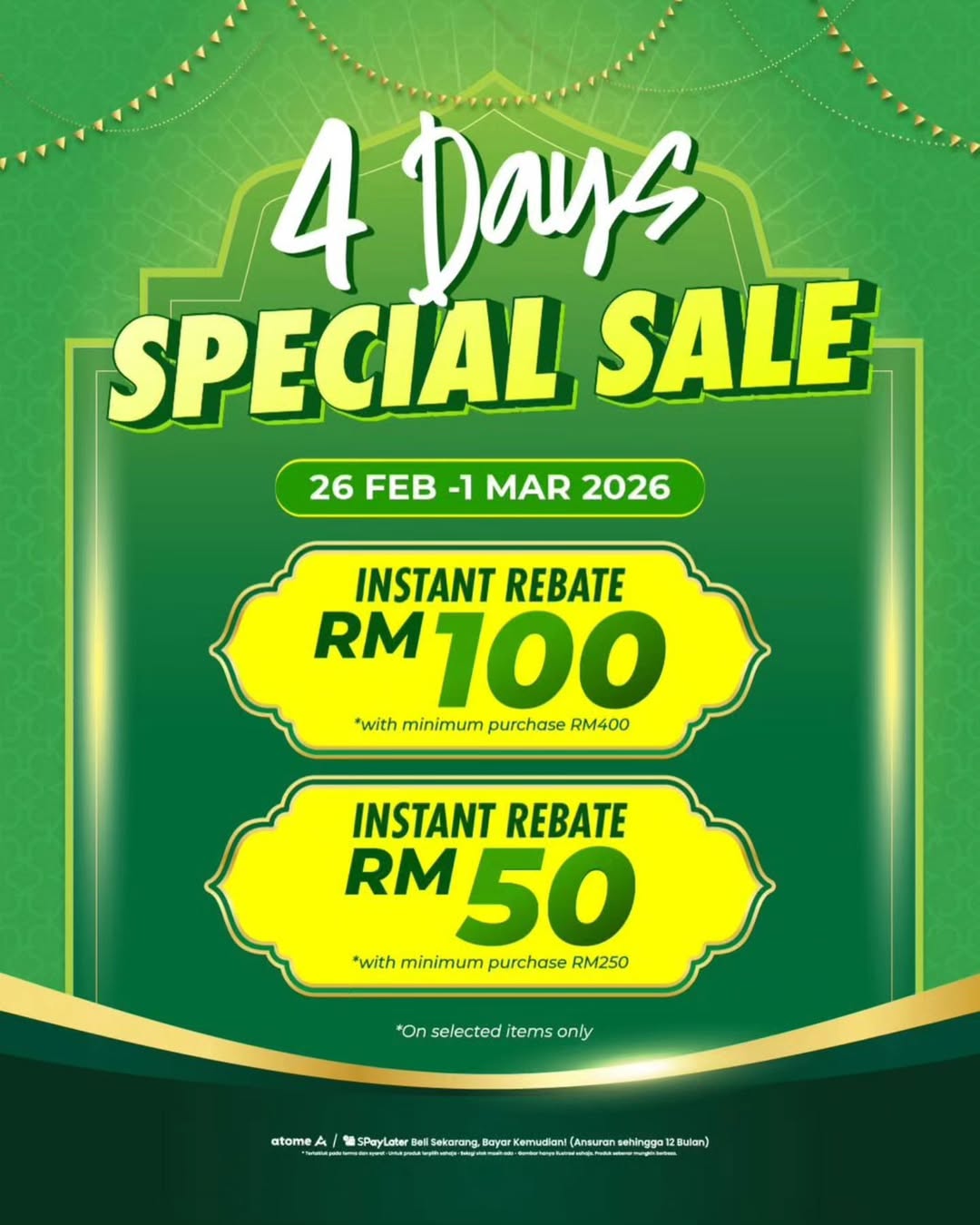 Al-Ikhsan Sports Payday Sale Promotion
