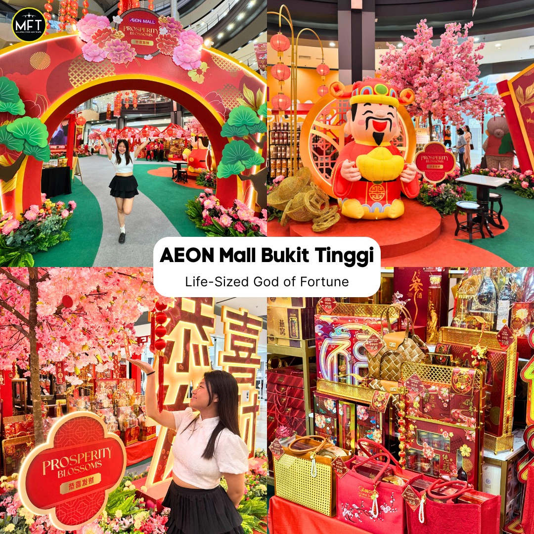 Intricate floral and cultural arrangements for CNY 2026