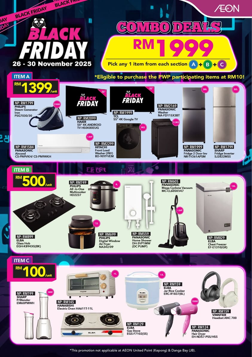Your Ultimate Black Friday Guide at AEON