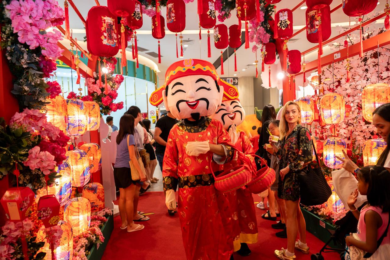 Community members gathered for the Lunar New Year event.