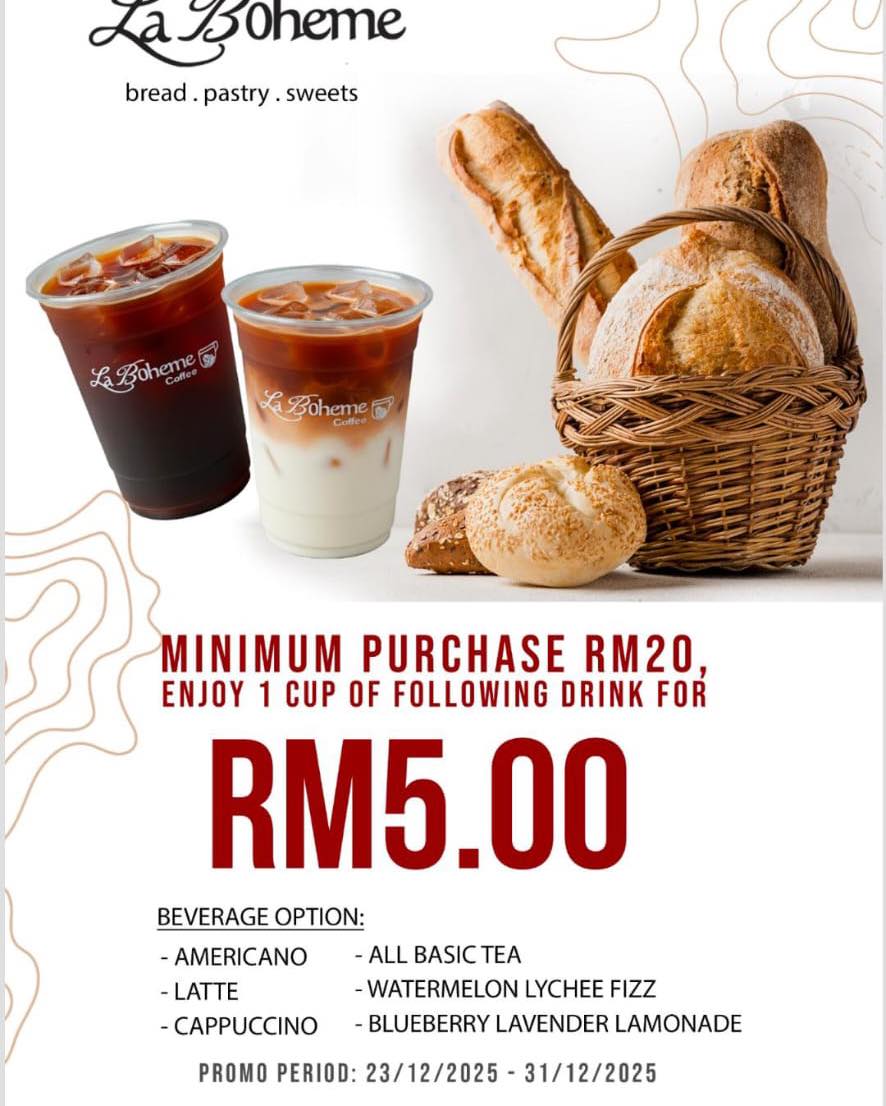 La Bohème store opening at AEON MALL Tebrau City