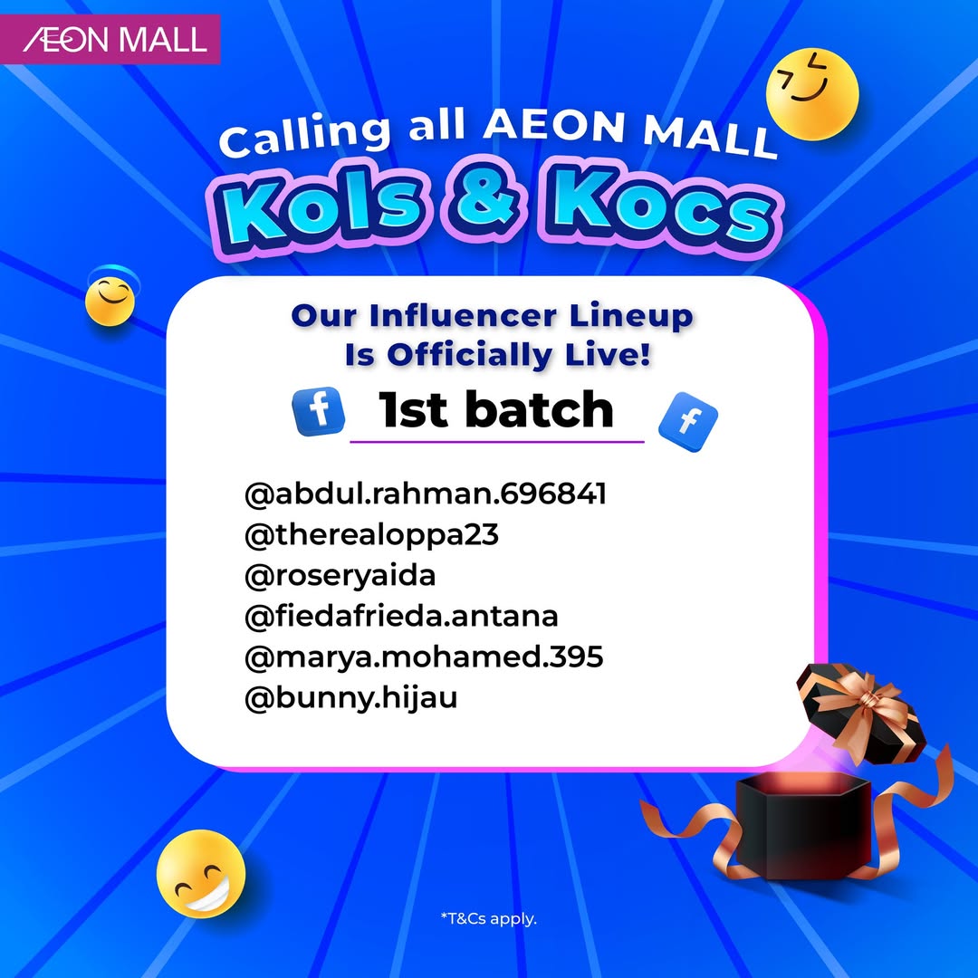 AEON MALL's new Creator Squad members