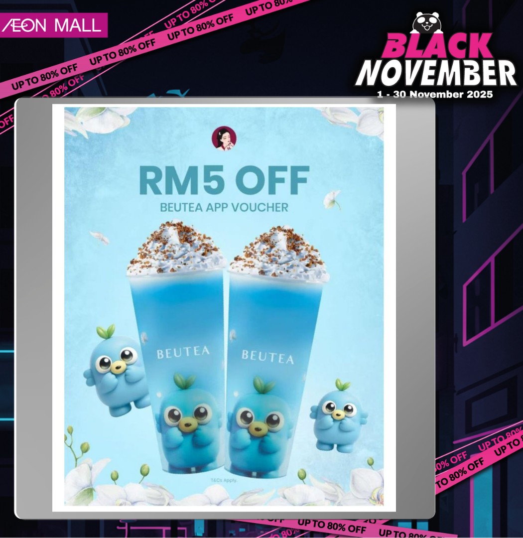 Surprises awaiting visitors at AEON Mall Tebrau City this November