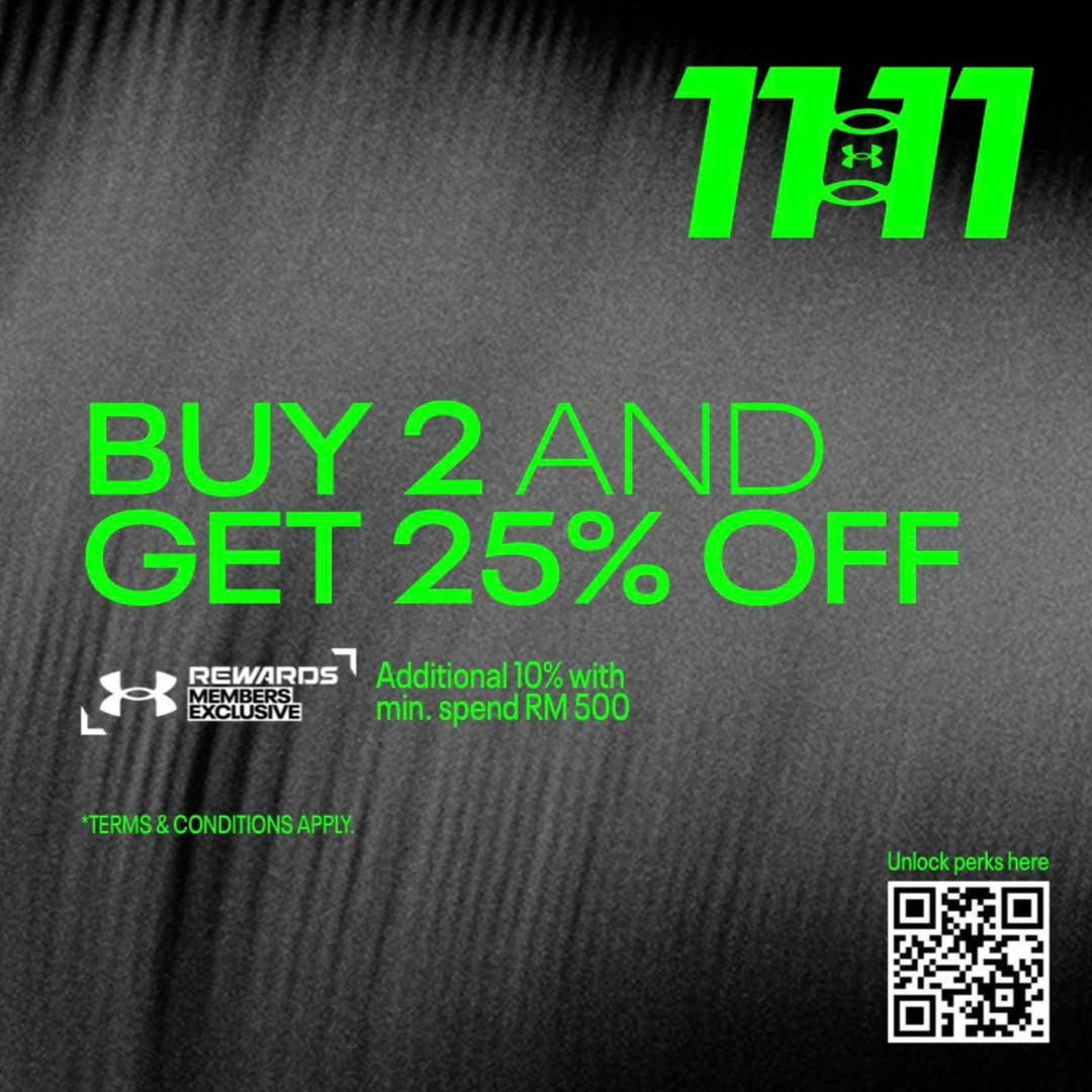 Under Armour 11.11 Promotion event visual