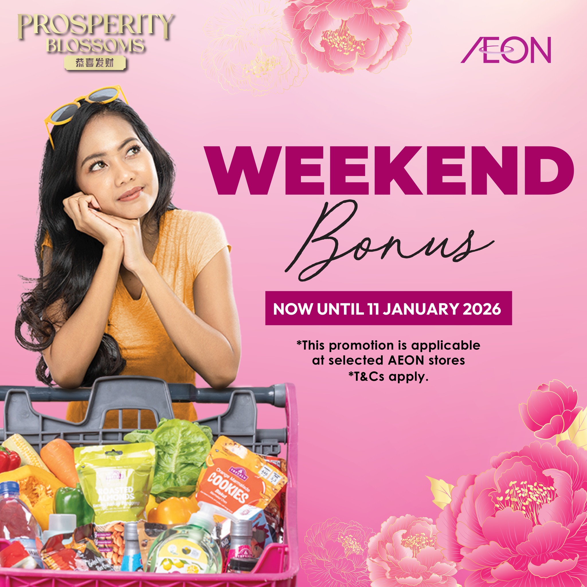 AEON Weekend Bonus promotional flyer part 4
