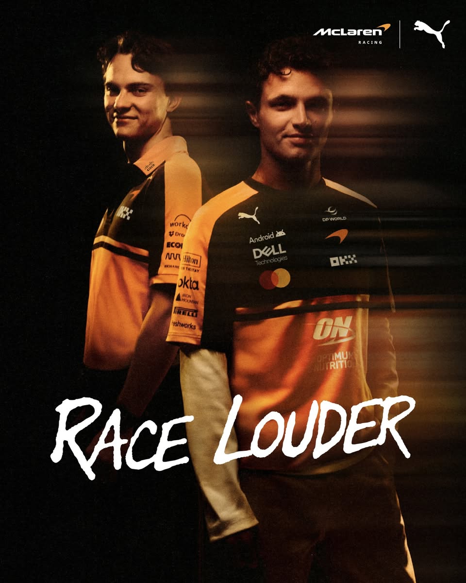 The first official replica collection from PUMA and McLaren