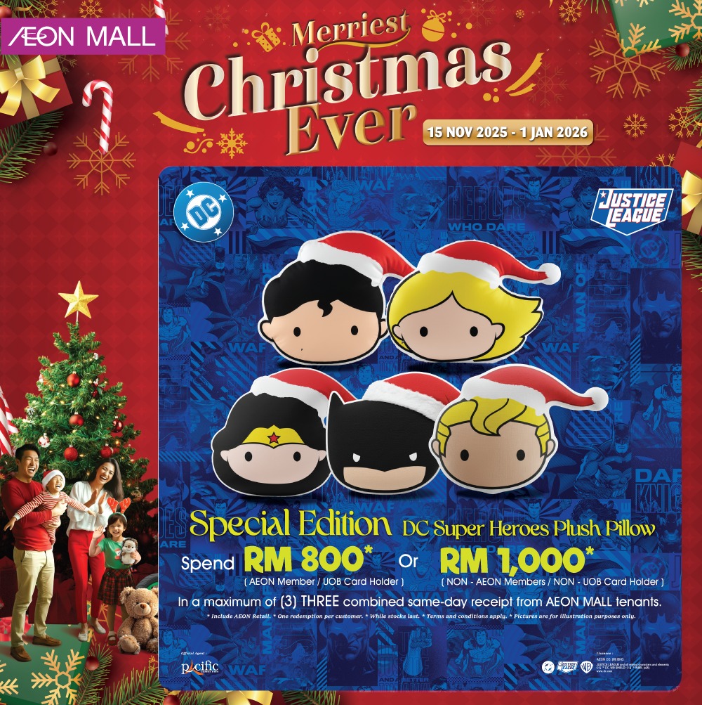 Joyful moments and special gifts during Christmas at AEON MALL