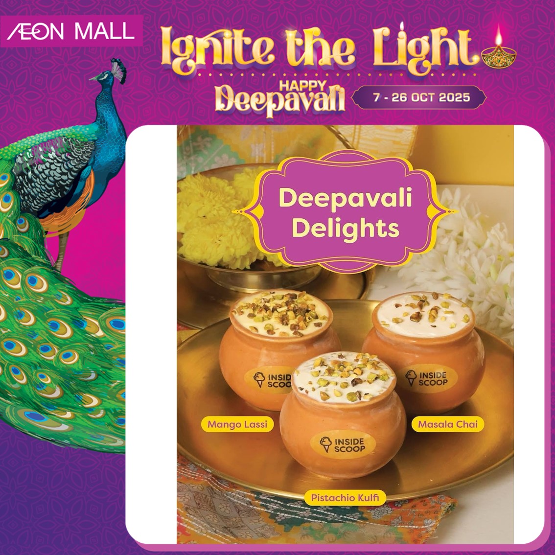 Deepavali festivities at AEON MALL