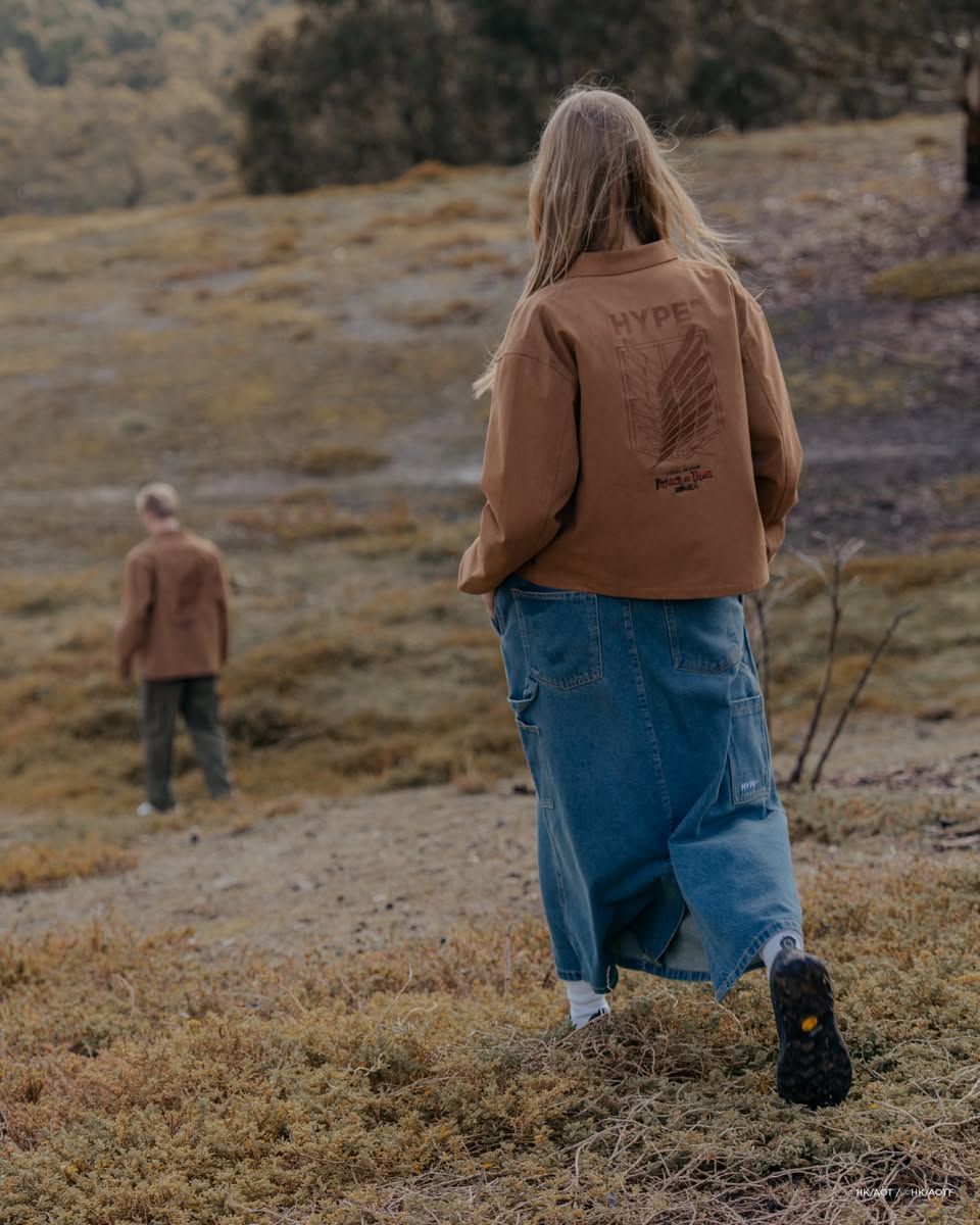 Exclusive items from the Attack on Titan HYPE clothing collection