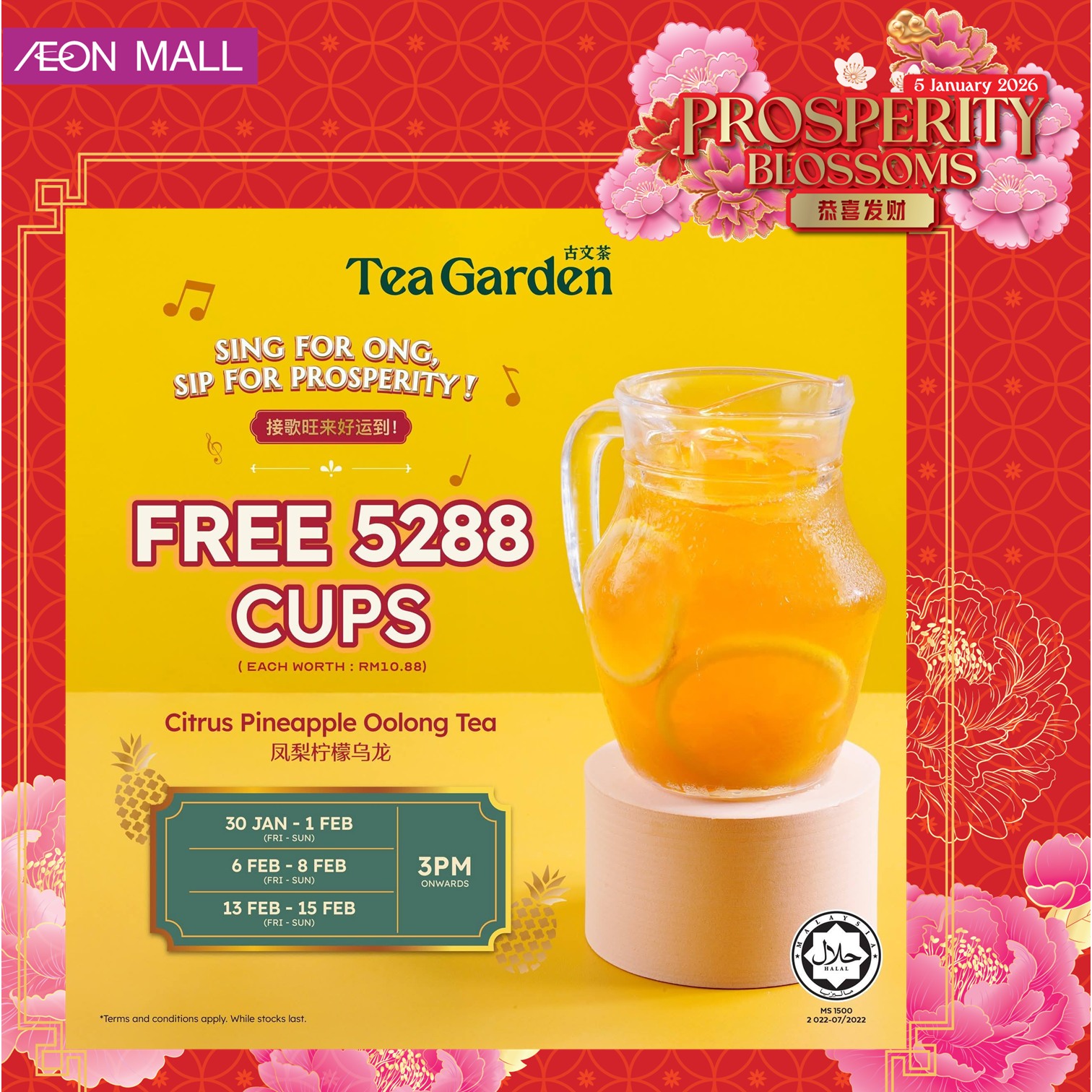 Shoppers enjoying the festive atmosphere and seasonal offers