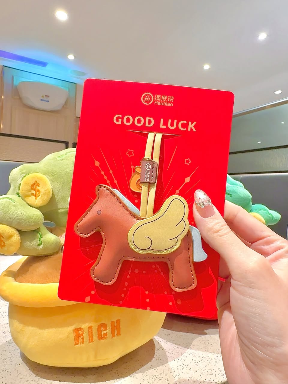 The merchandise section inside Haidilao AEON MALL Tebrau City