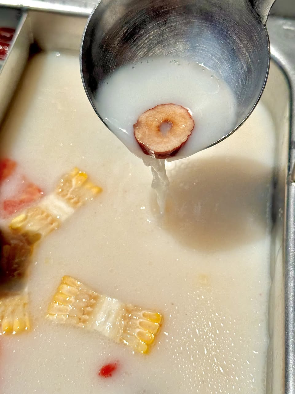 Rich slow-simmered pork bone soup base