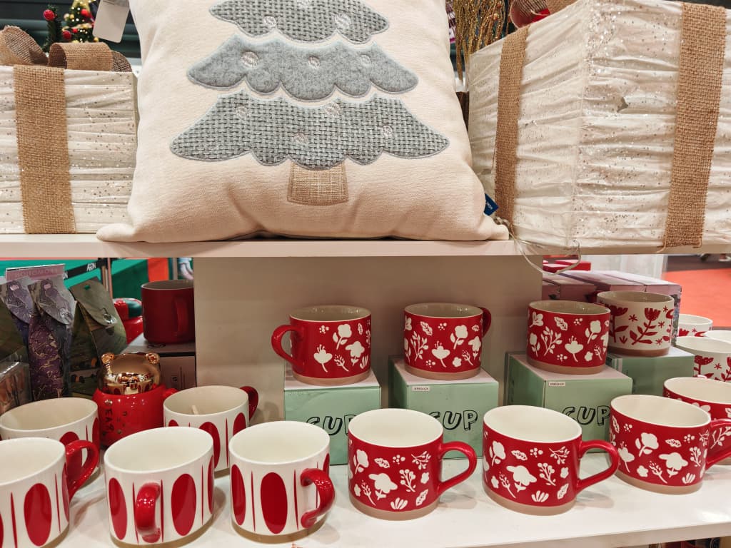 Festive display at AEON MALL's Christmas event