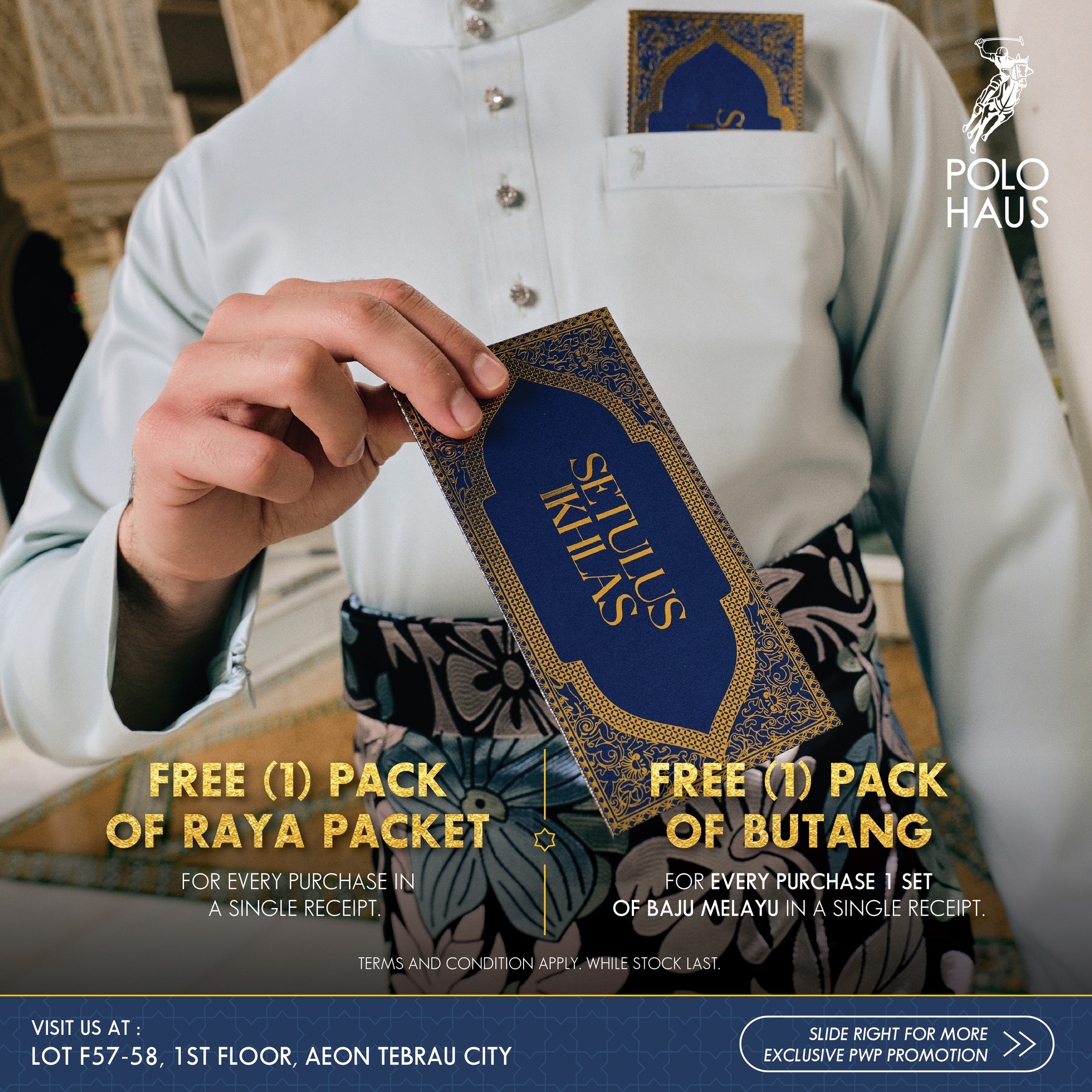 Koleksi Baju Melayu Polo Haus yang moden dan segak