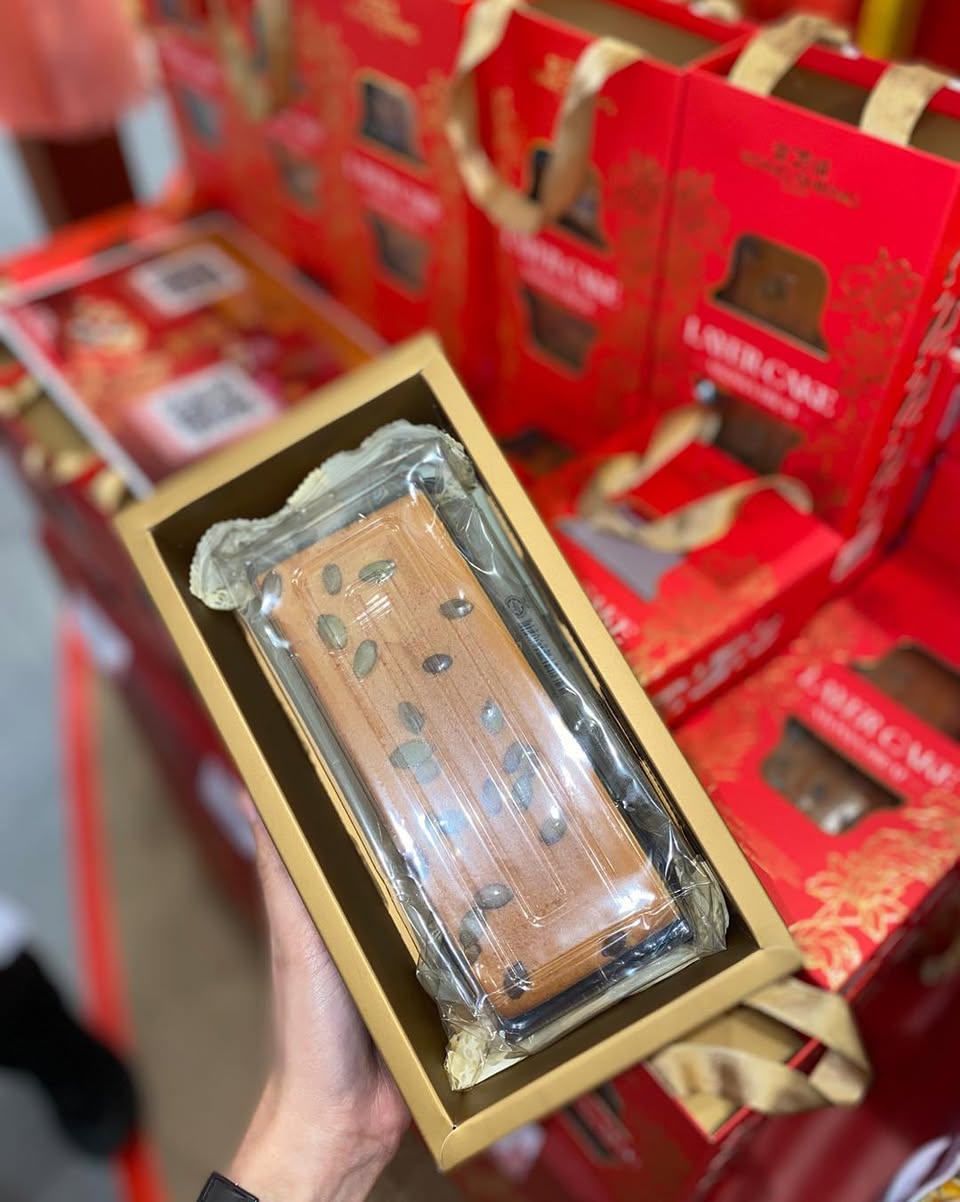 Close-up of traditional Raya cookies