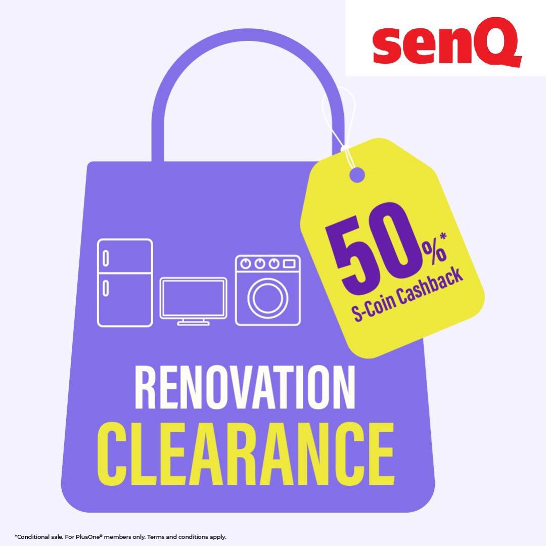 Exciting deals on home electronics and appliances at senQ AEON Tebrau City