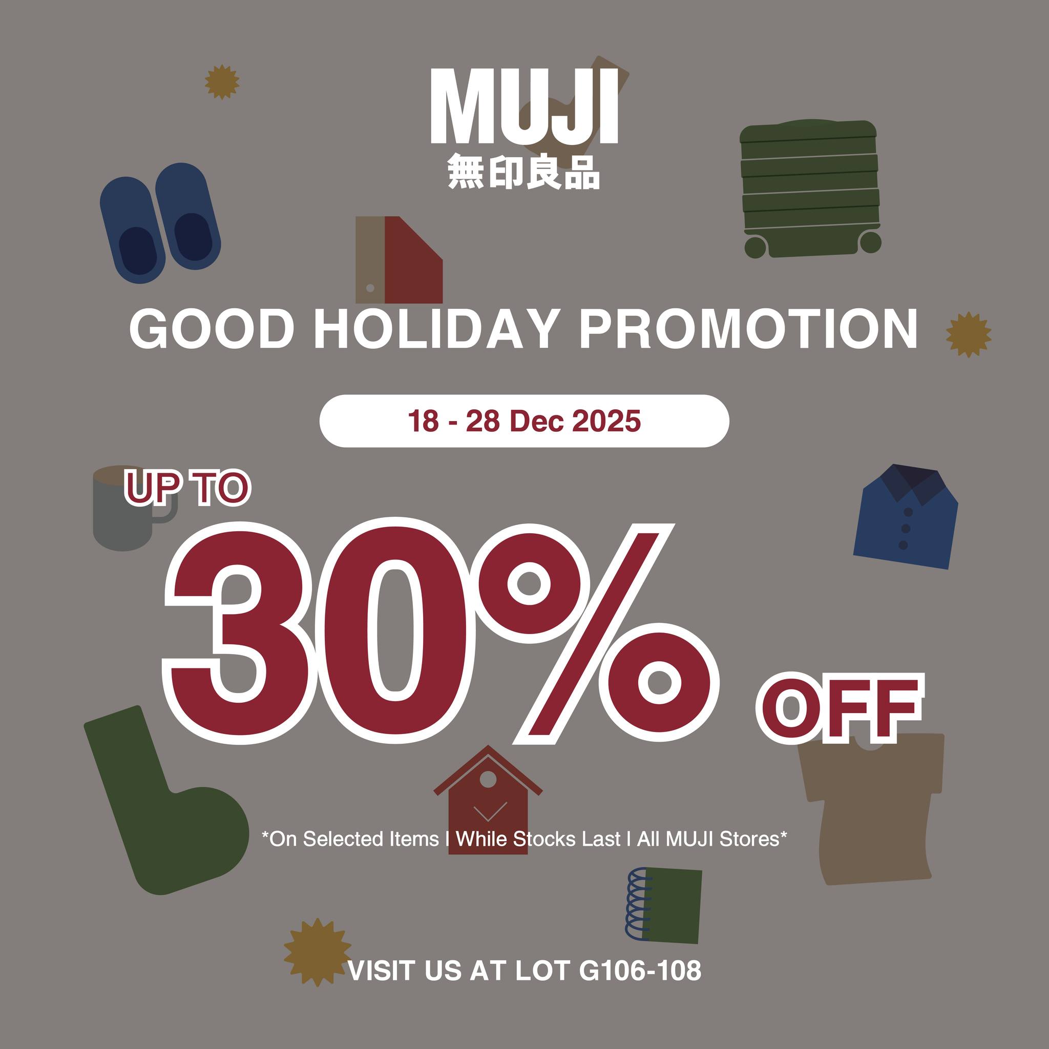 Soft, comfortable MUJI apparel for winter comfort