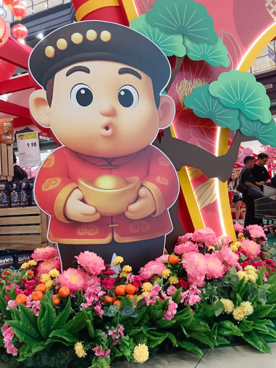 Lion Dance Performance at AEON MALL