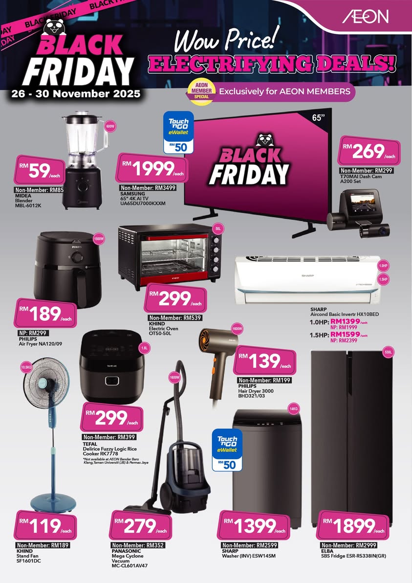 Shop Smart, Save Big: AEON Black Friday