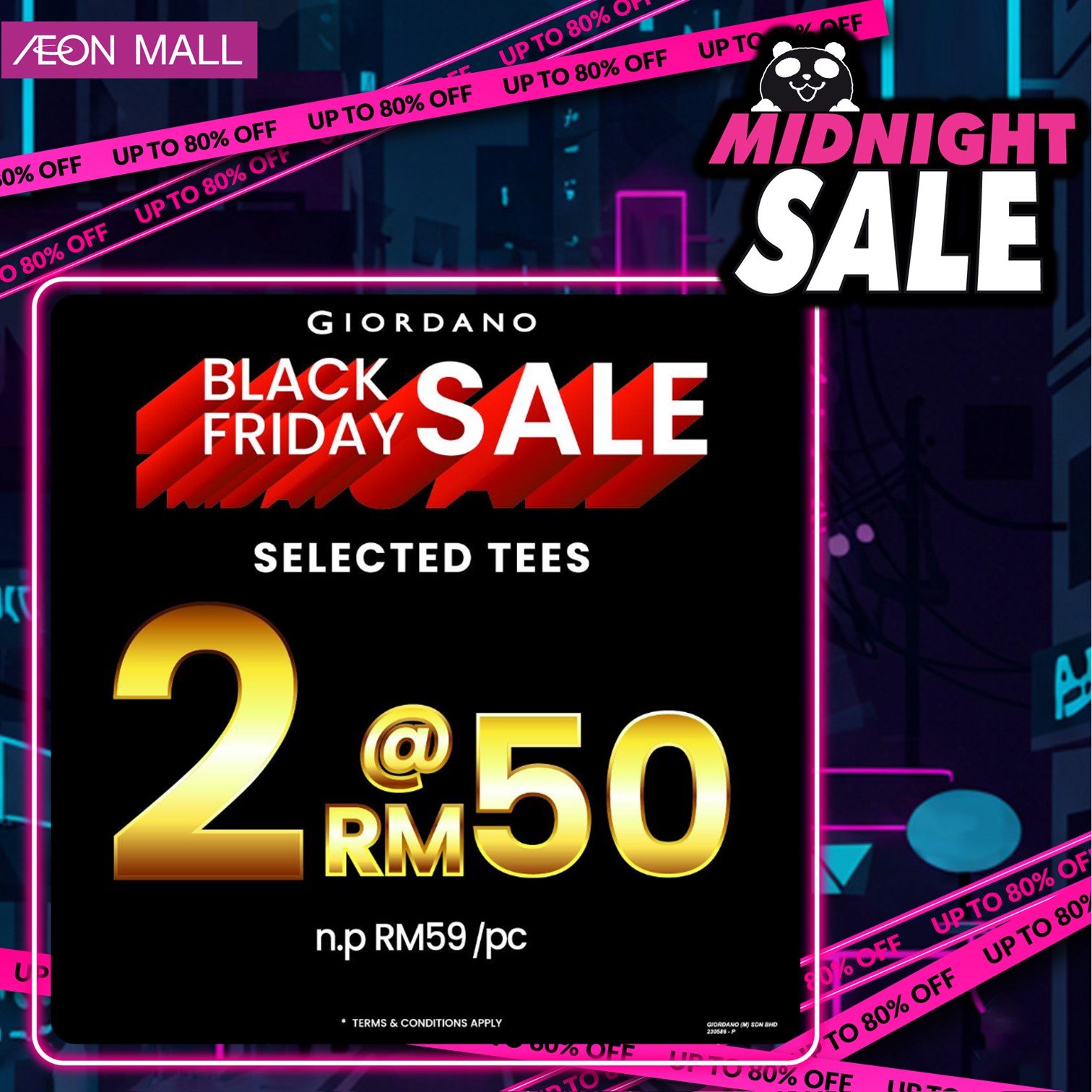 Delicious food promotions available at AEON Mall