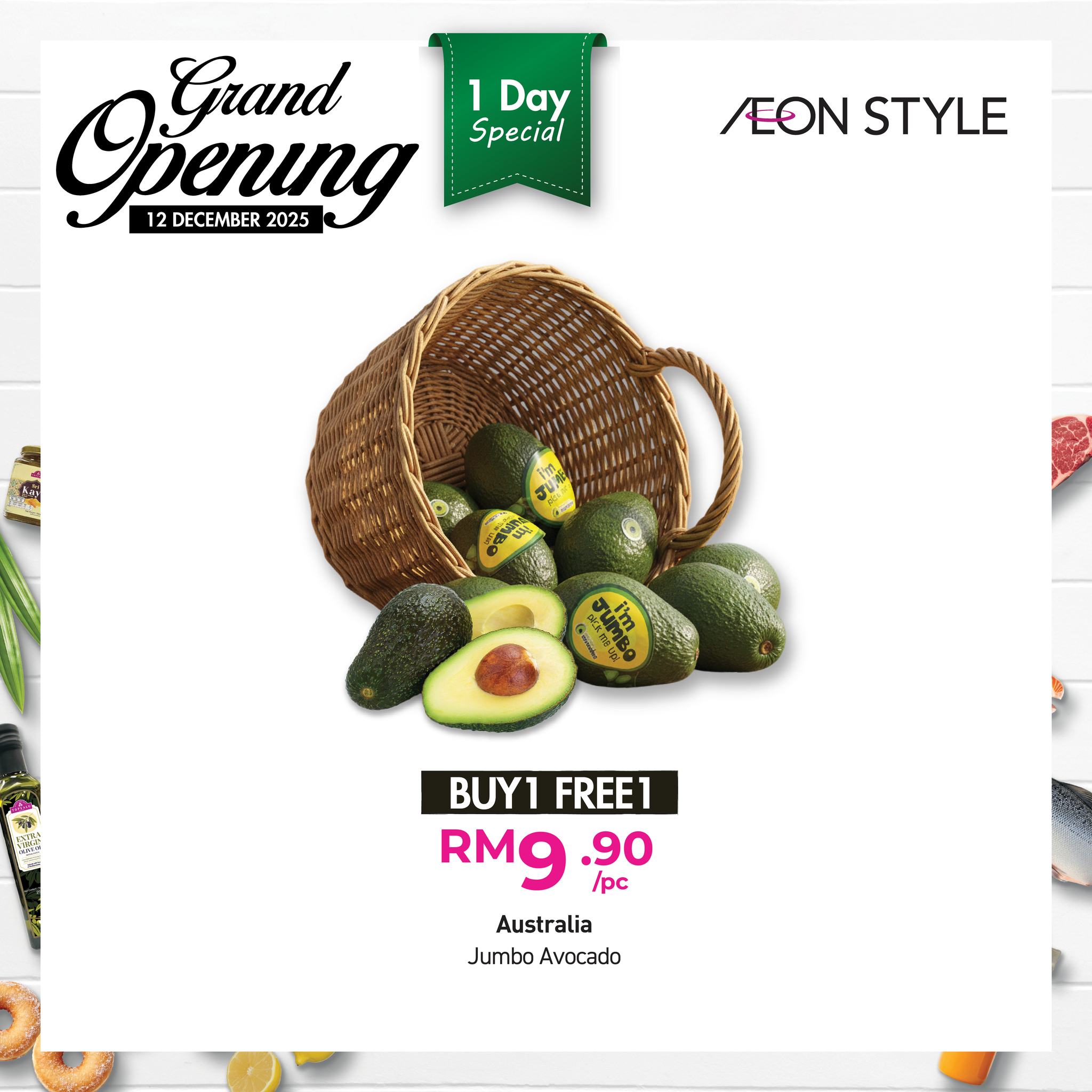 Grand Opening at AEON STYLE Supermarket Setia EcoHill