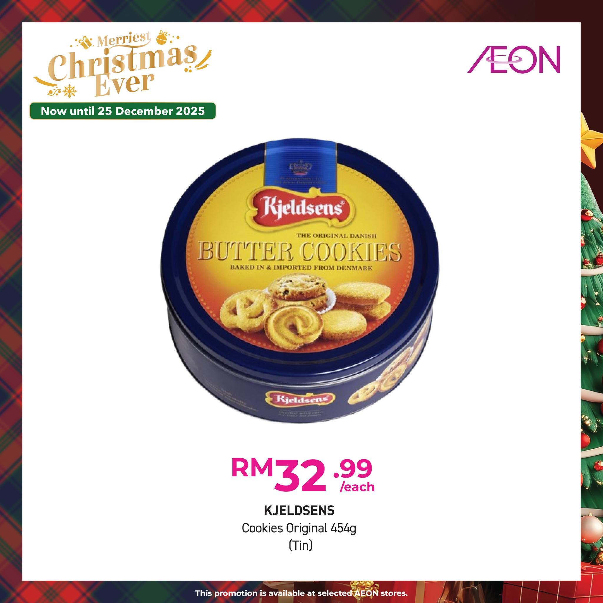 An overview of AEON's Christmas 'A Time For Giving' campaign.