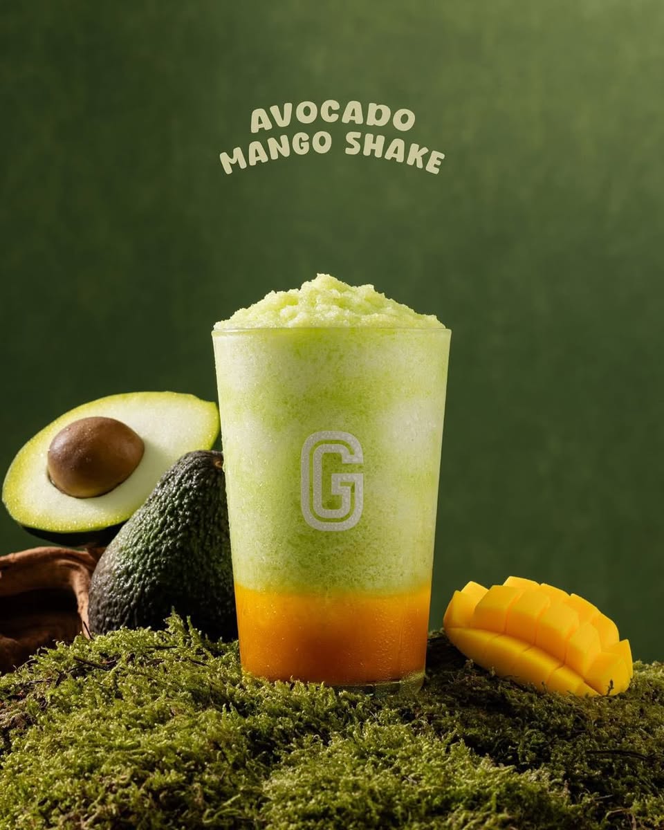 A refreshing drink from Gigi Coffee's new Avocatdo Series
