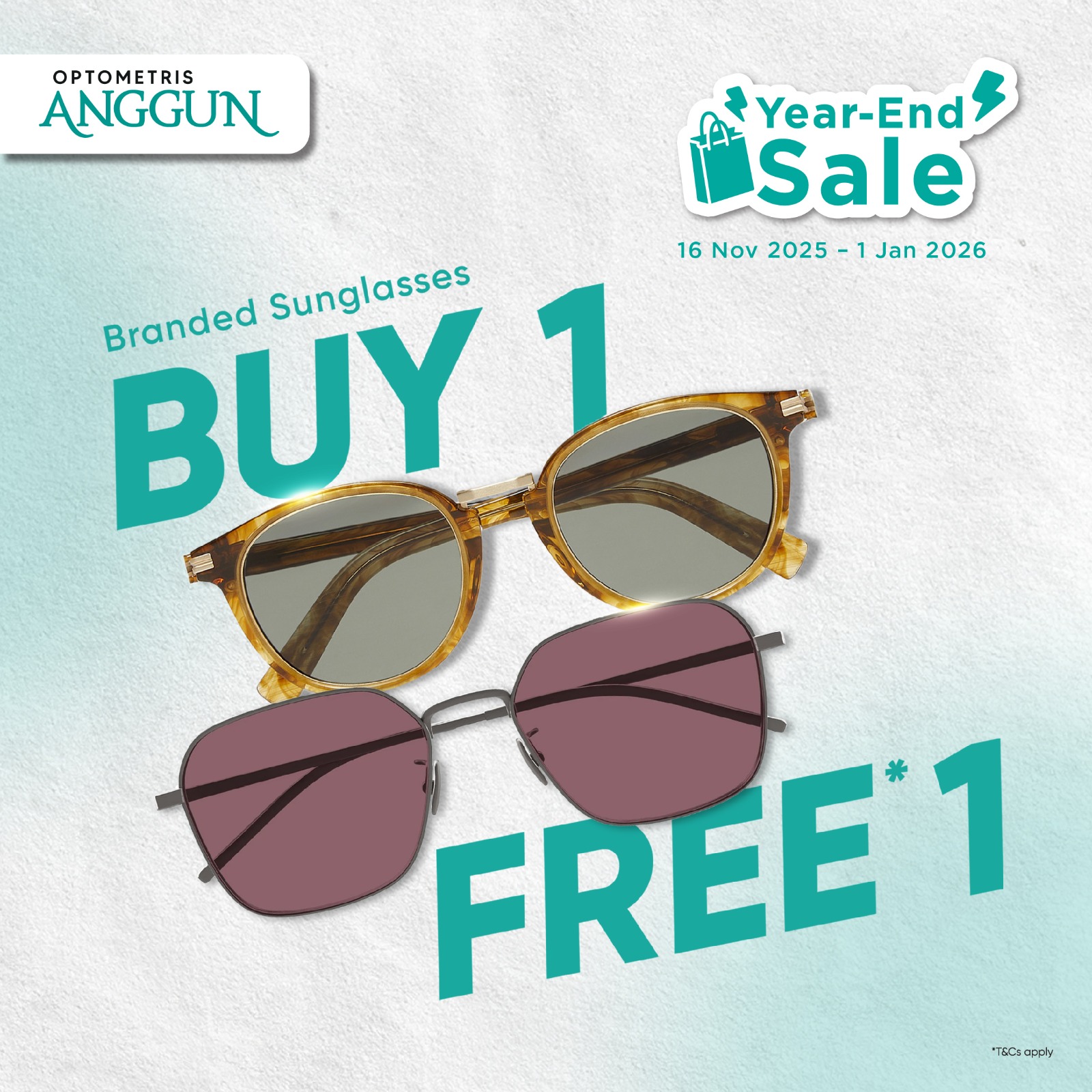 Collection of stylish branded sunglasses on display