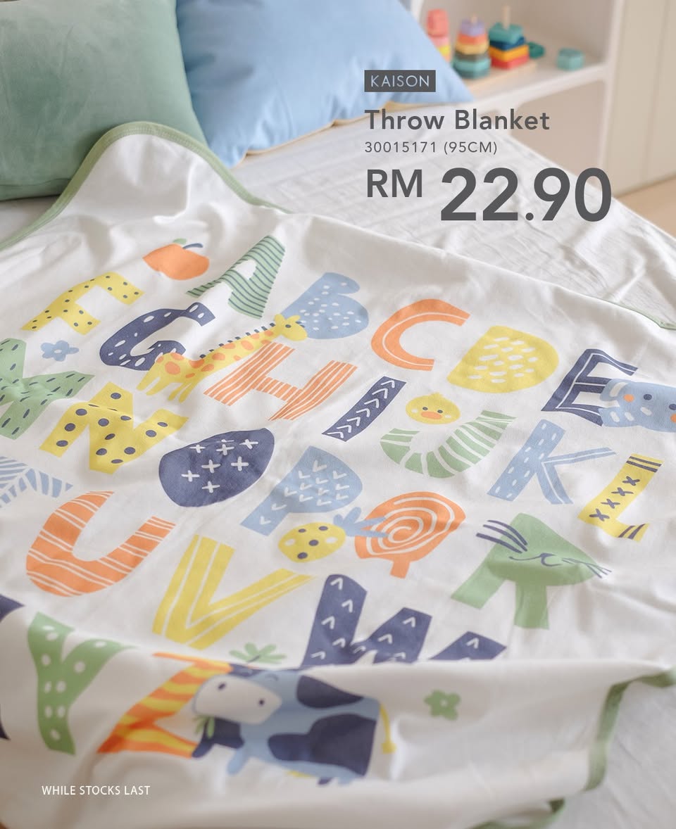 Soft plush toys and baby essentials displayed at Kaison.