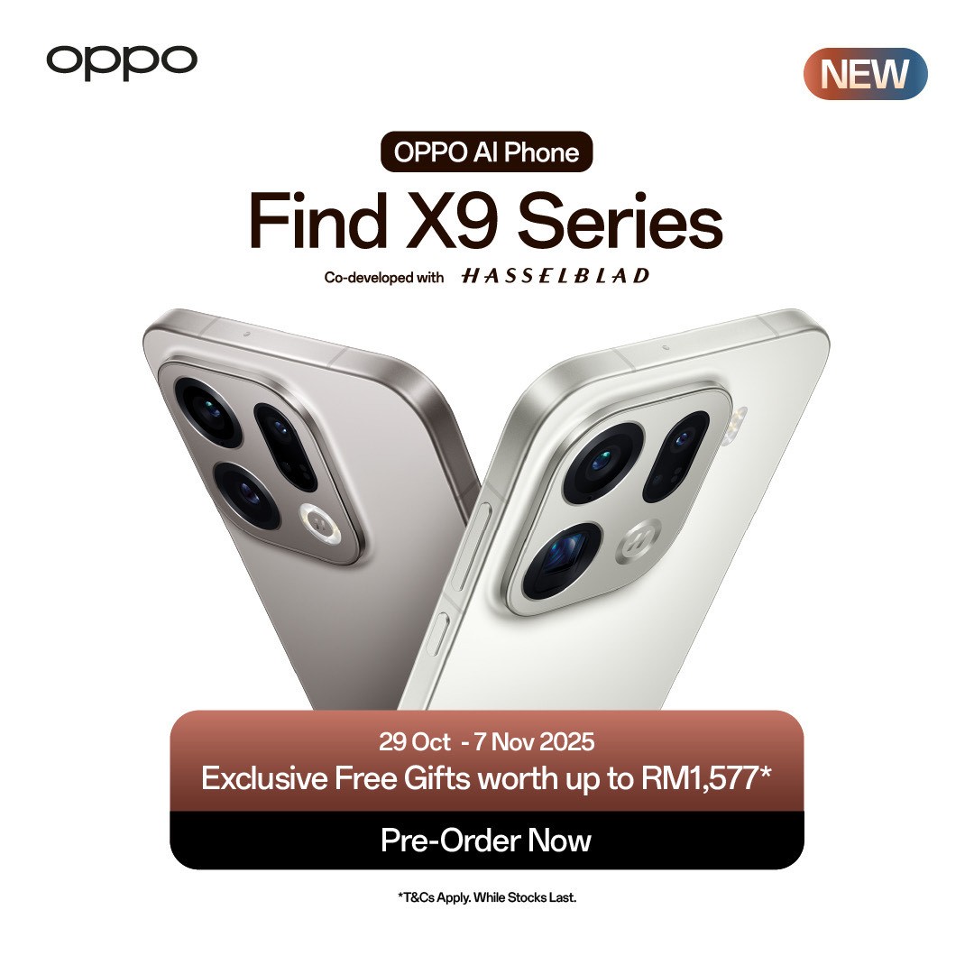 Vibrant display of the OPPO Find X9 Series