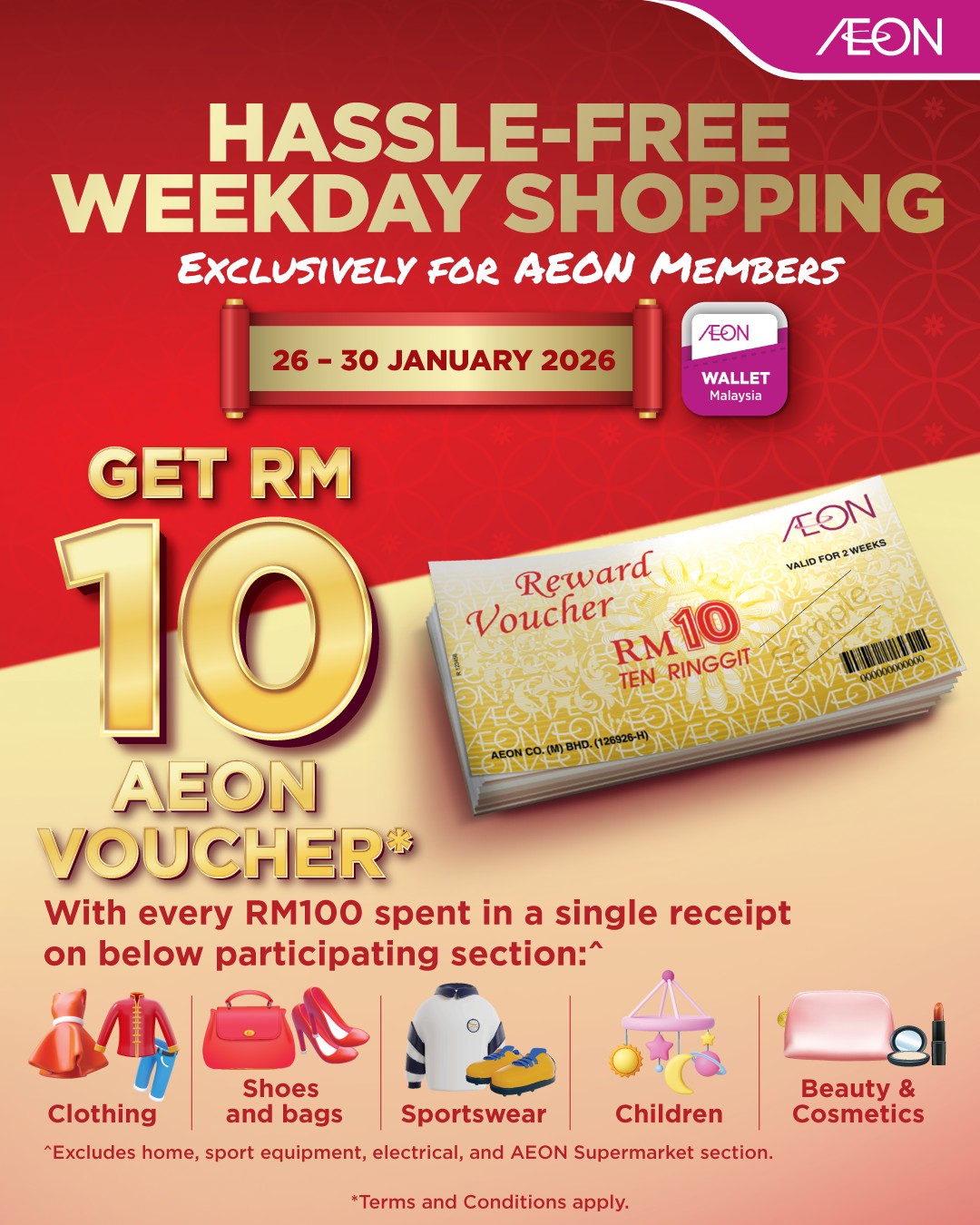 AEON Member Promotion Rewards