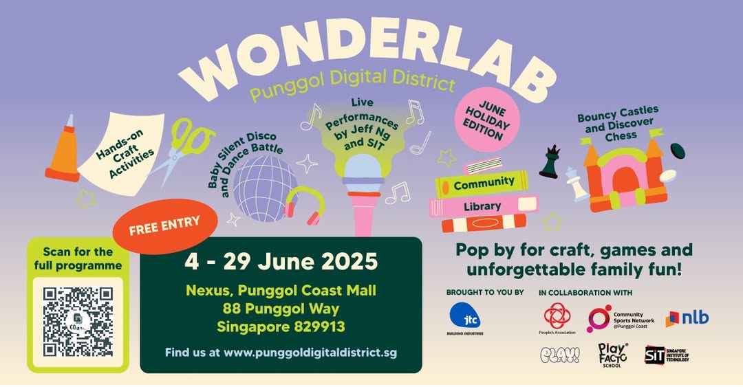WonderLab event at Punggol Digital District