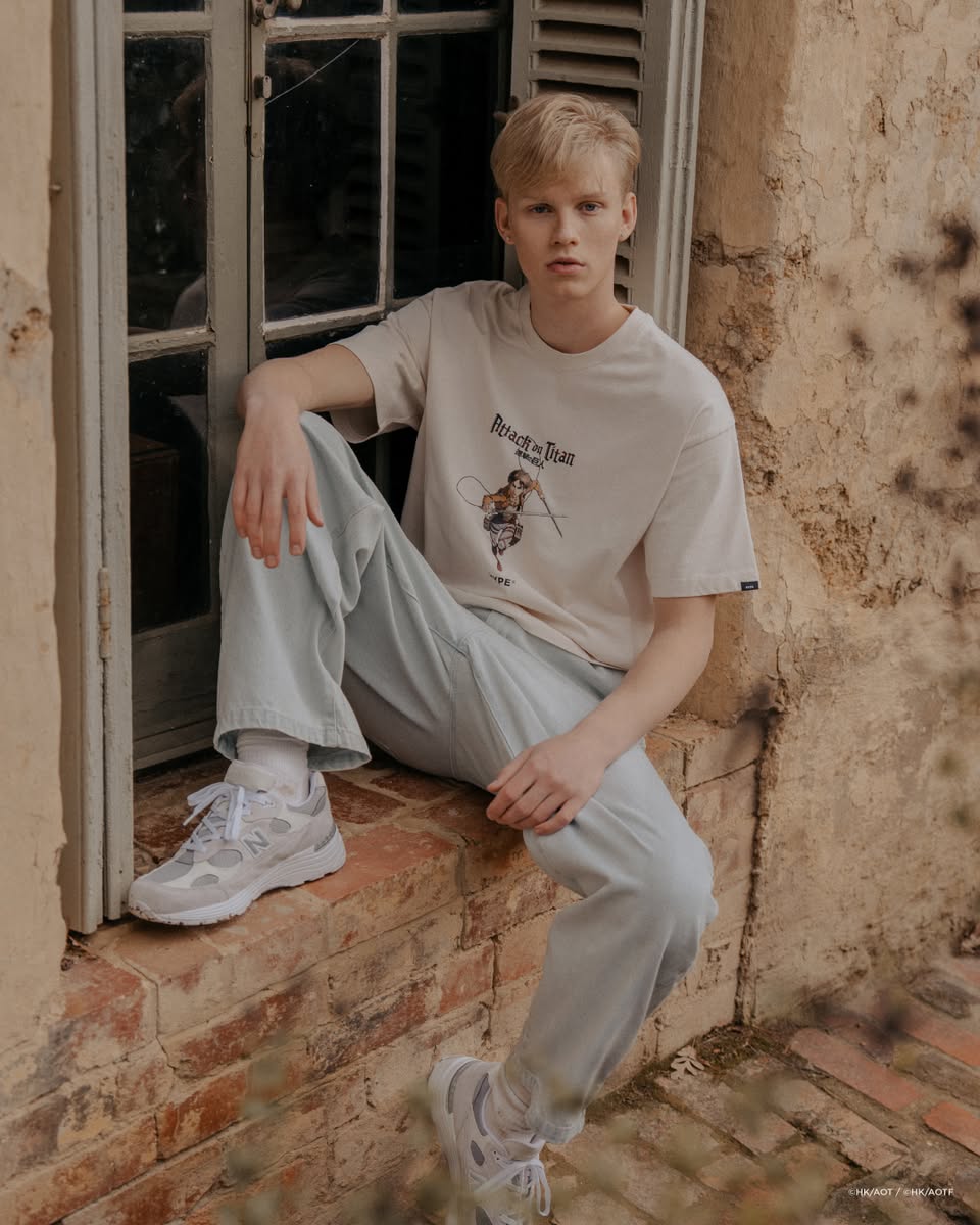 HYPE x Attack on Titan collaboration merchandise