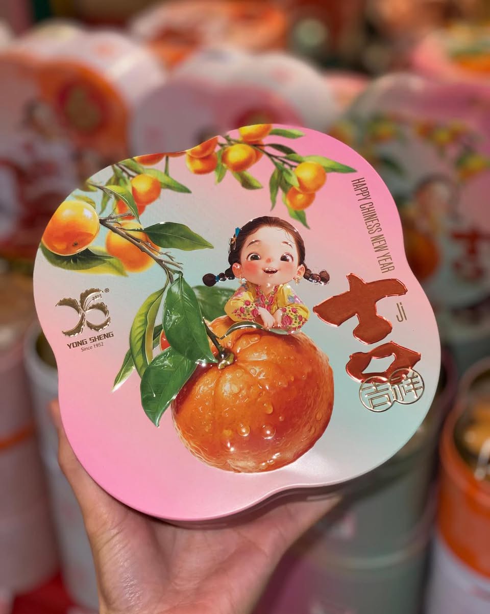 Beautifully crafted layered cakes for Chinese New Year