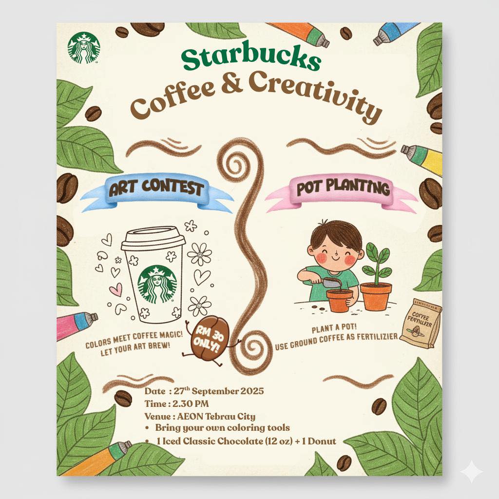 Starbucks merchandise display featuring tumblers, mugs, and coffee accessories.