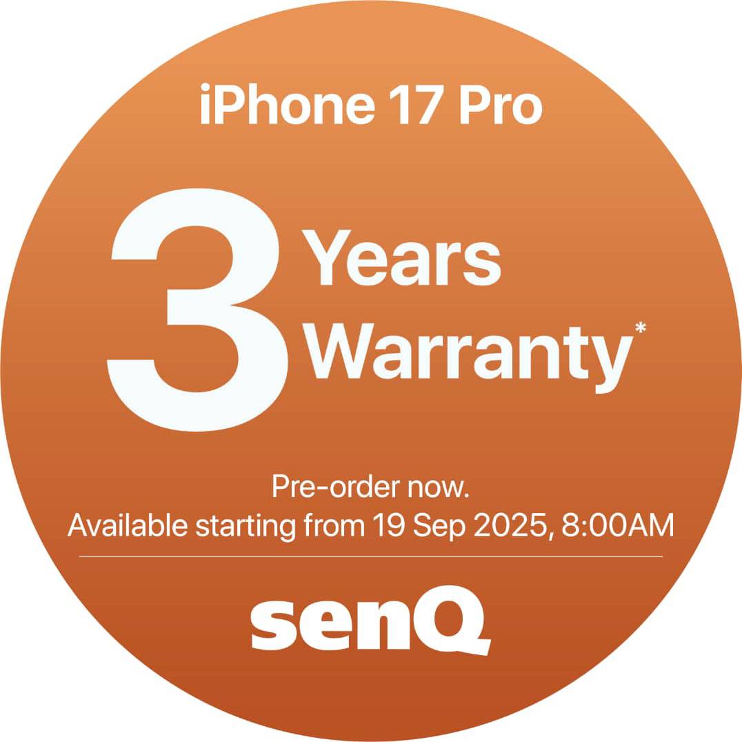 Details of 3-year warranty and screen protector for iPhone 17 pre-orders