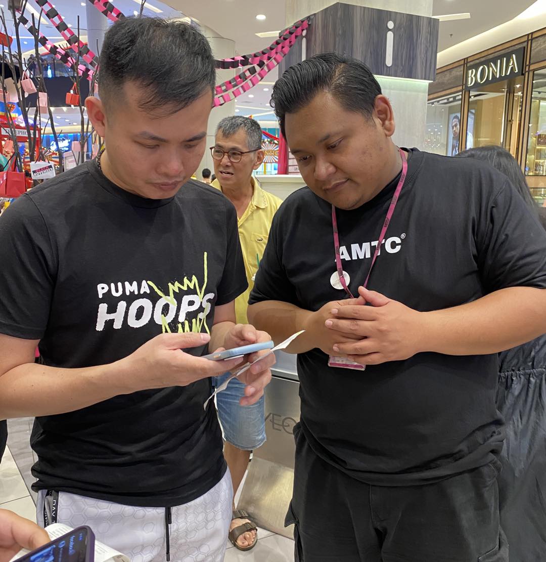 Delicious treats on display at the evening gathering