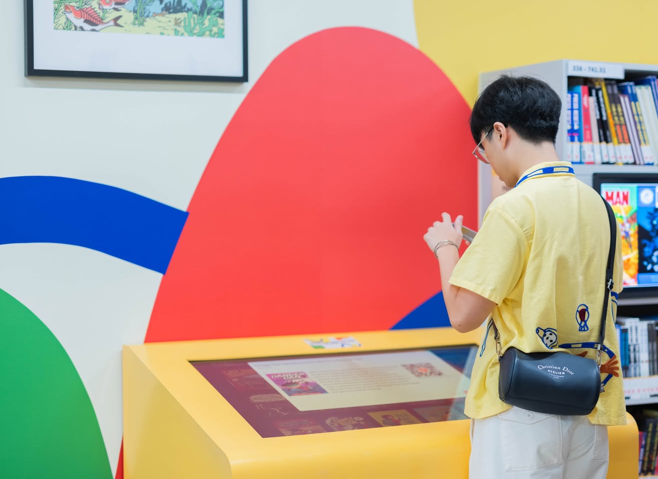 A dedicated section for board games and interactive play