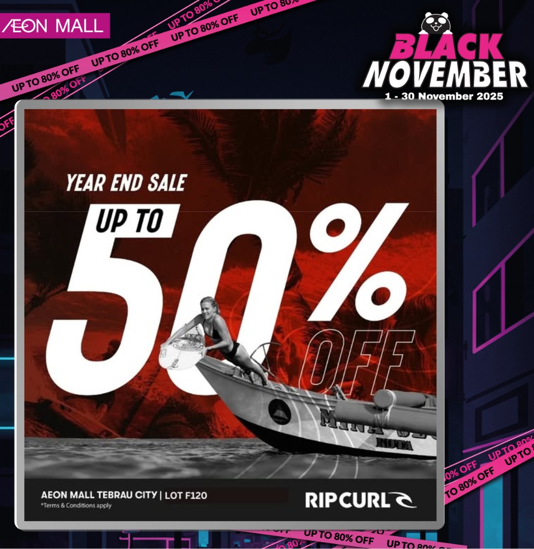 Families enjoying the special offers throughout Black November