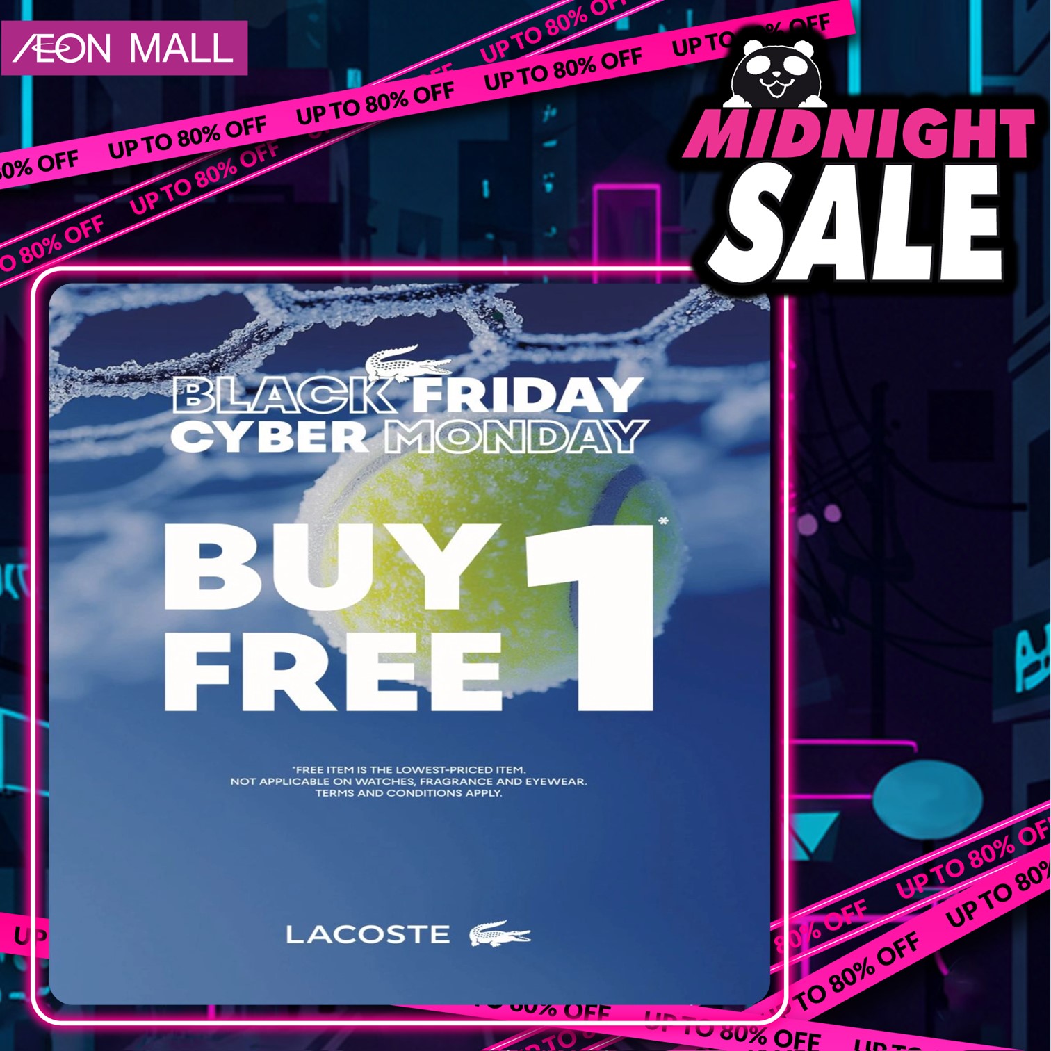 Exciting offers during Black November at AEON Mall