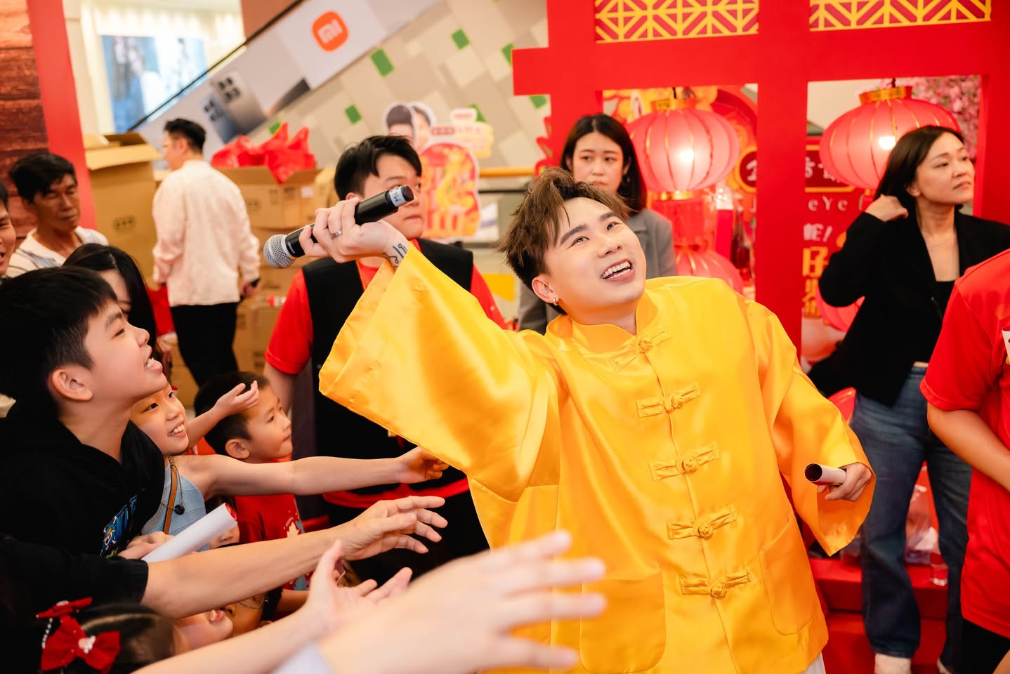 Capturing the joyful anticipation of a new introduction