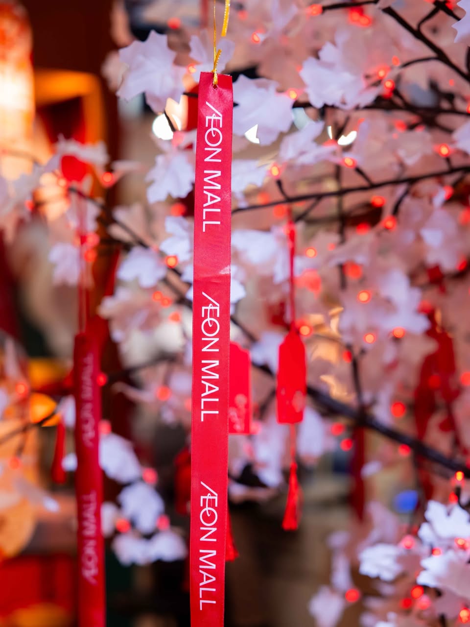 Families participating in Chinese New Year activities